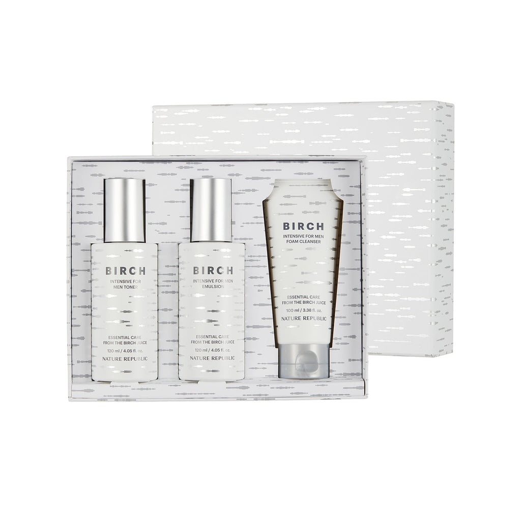 Nature Republic Birch Intensive For Men Skin Care Set