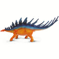 Detailed front view of Kentrosaurus Dinosaur Toy by Safari Ltd