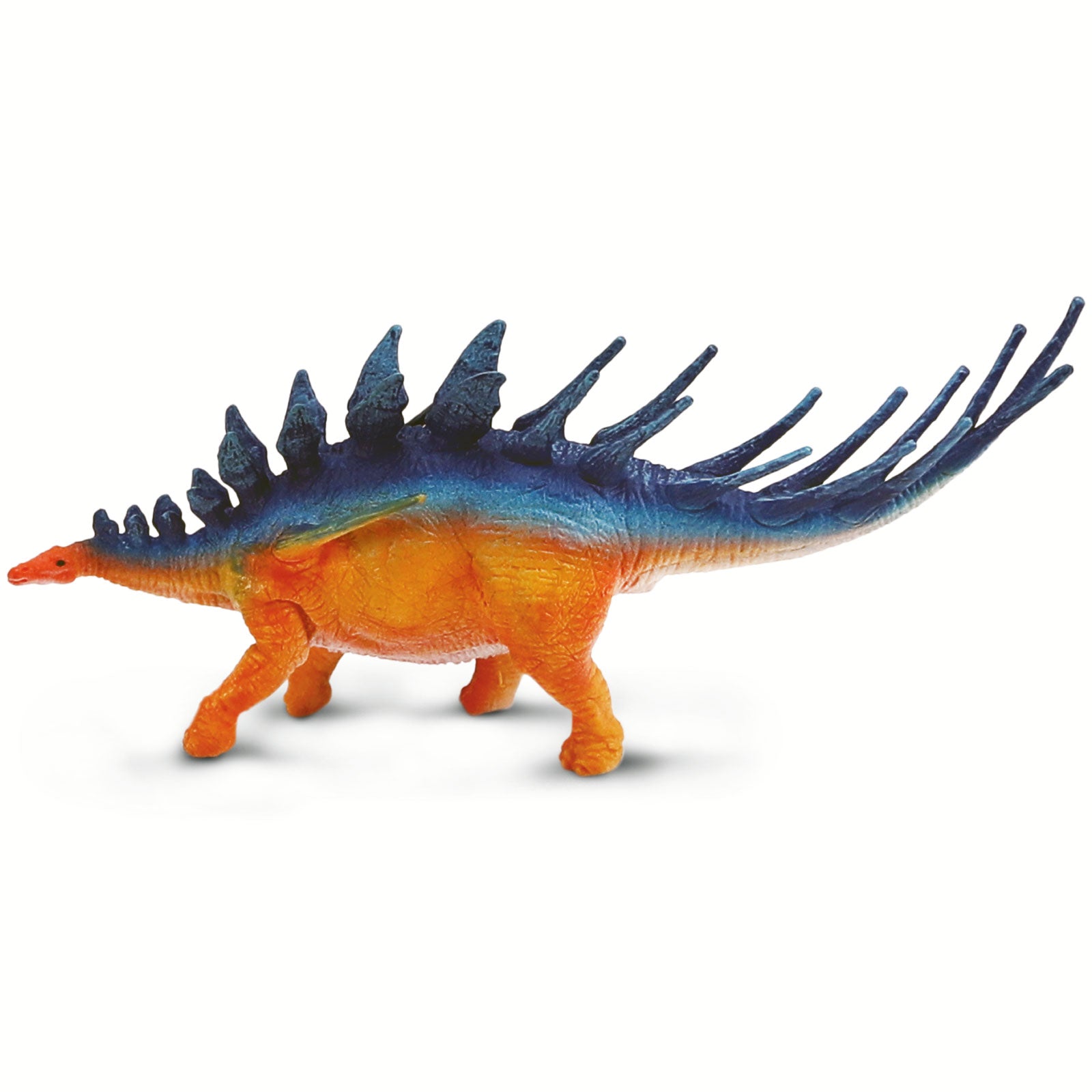 Detailed front view of Kentrosaurus Dinosaur Toy by Safari Ltd