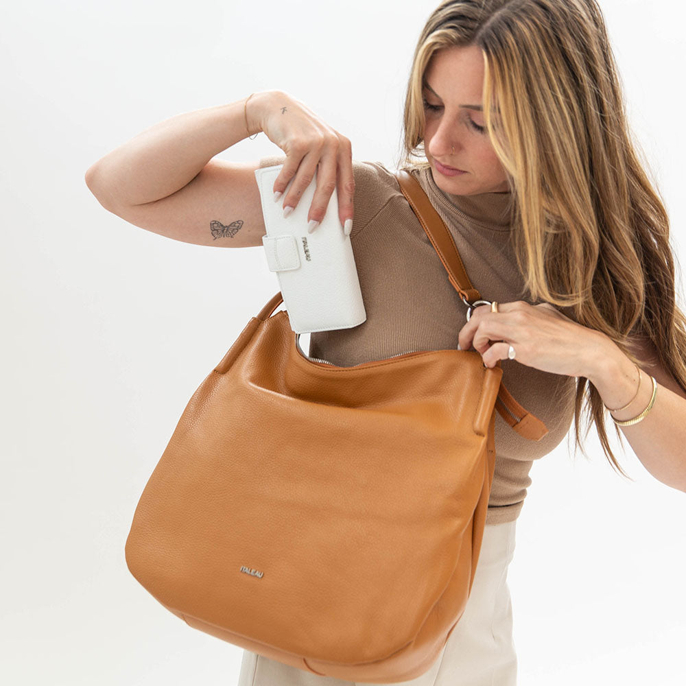 Irene Continental Wallet White