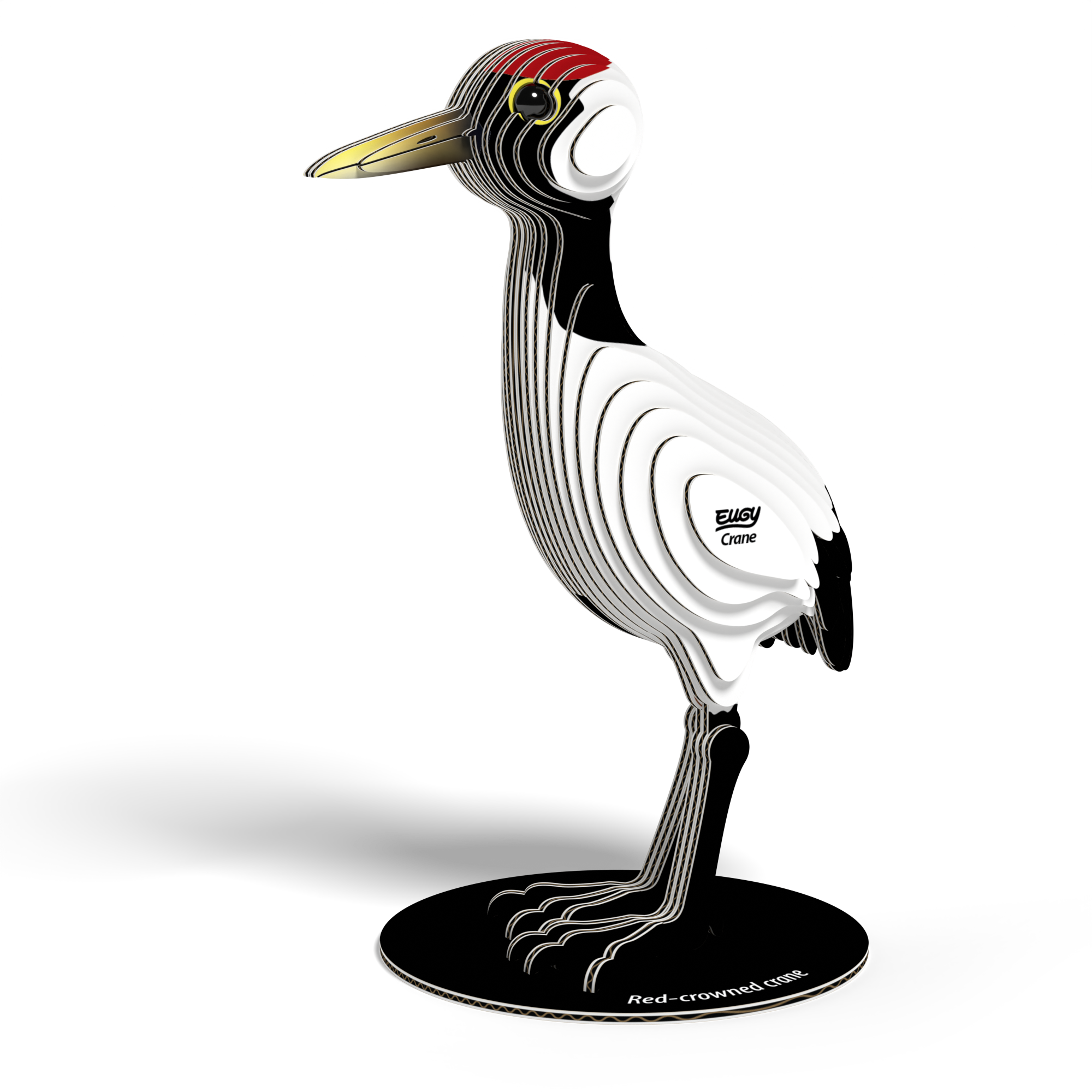 Children enjoying the Eco-Friendly EUGY Crane 3D Puzzle activity