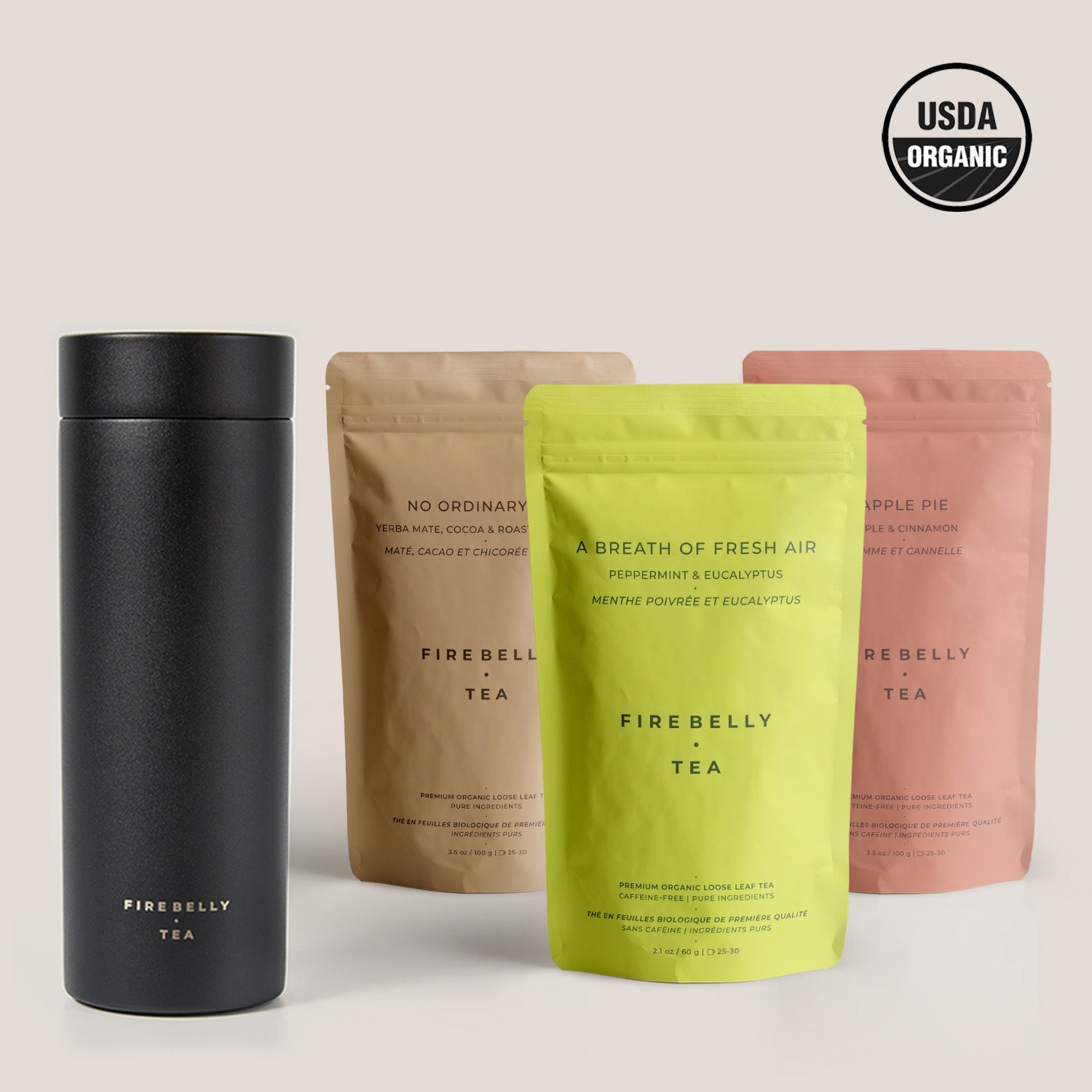Premium Infusion Kit by Firebelly Tea in black color
