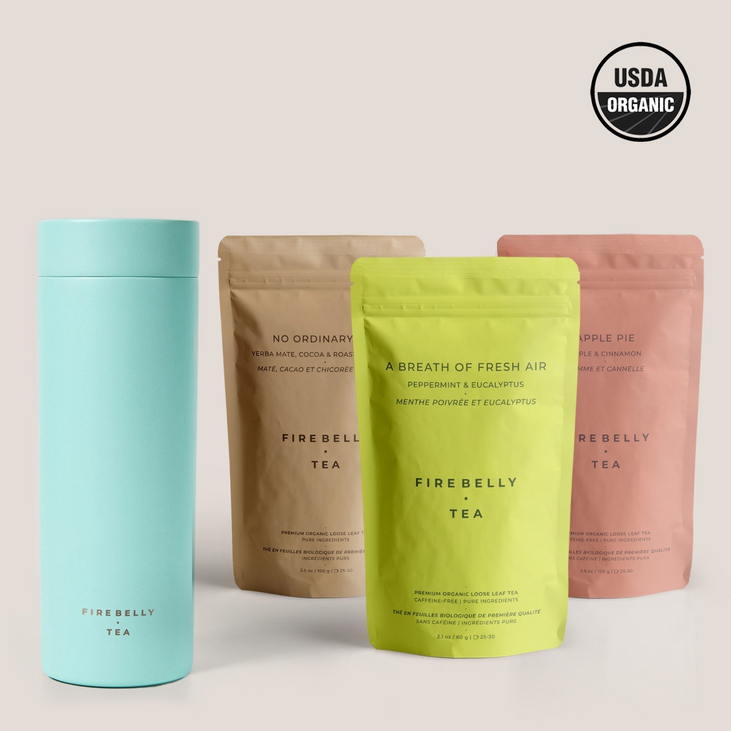 Portable tea set by Firebelly Tea for tea lovers