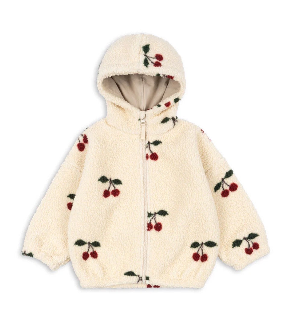 Autumn and Winter Arrival Baby Kids Unisex Long Sleeves Fleece Hooded Coat