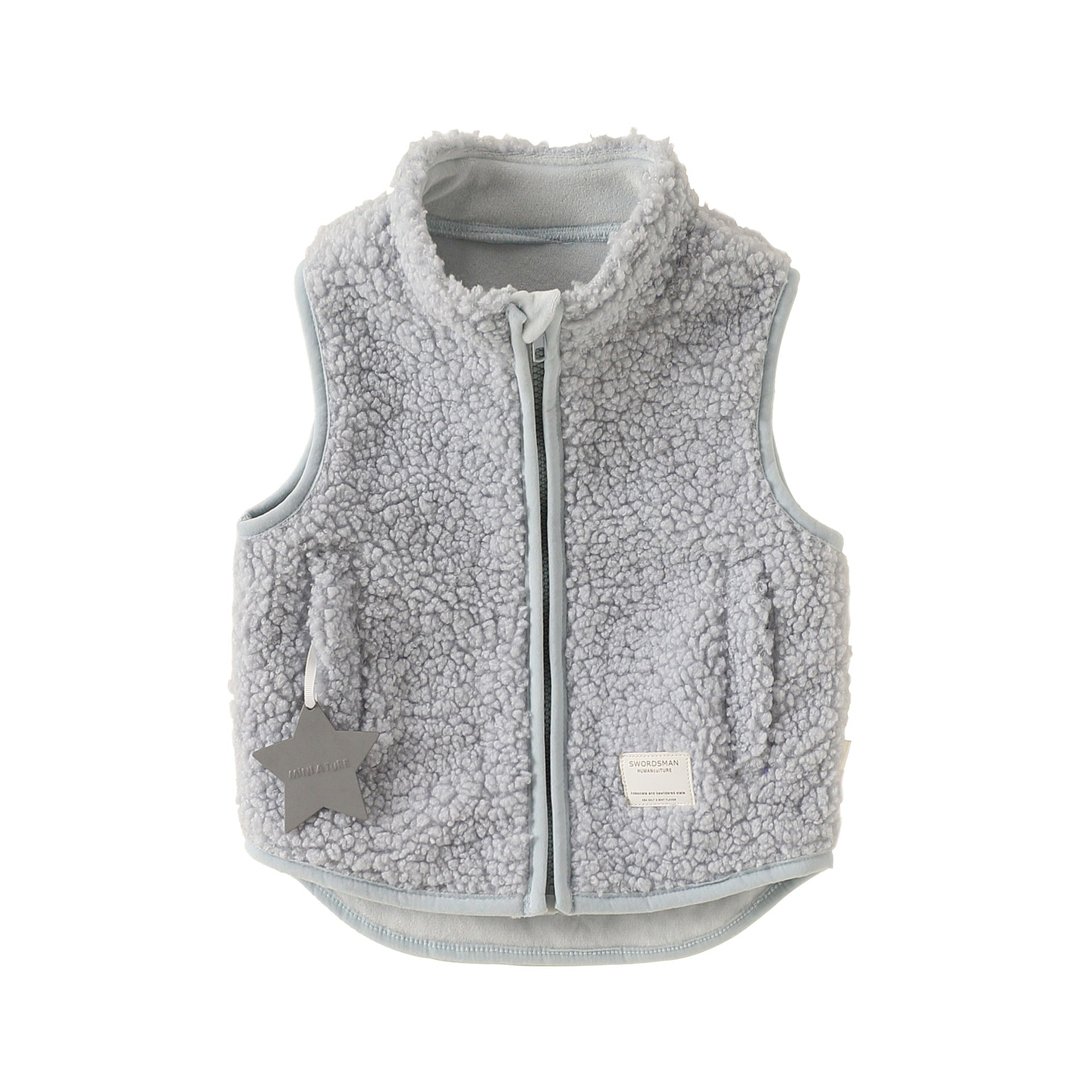 Arrival Winter and Autumn Baby Kids Unisex Fleece-Lined Sleeveless Vest