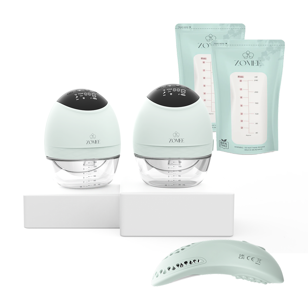 Zomee Warming & Cooling Lactation Massager Bundle