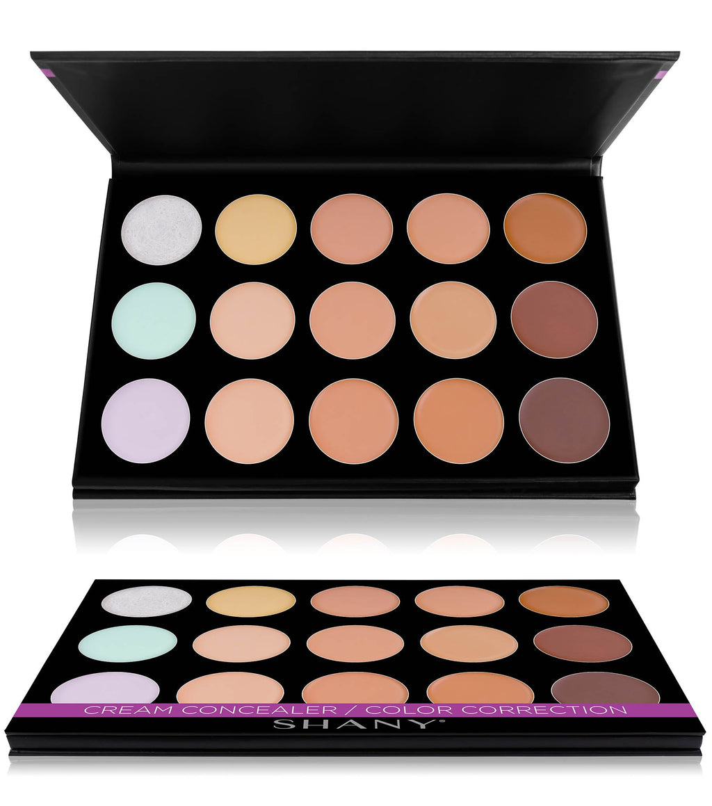 Front view of Ultimate SHANY Mini Masterpiece Makeup Set in vibrant colors