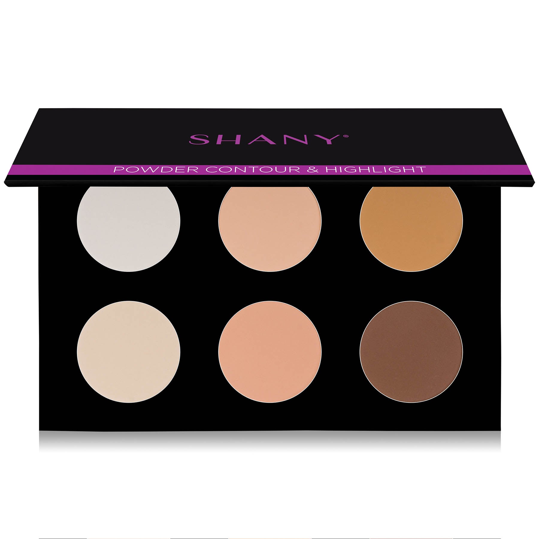 Detailed view of color correctors in SHANY Mini Masterpiece Makeup Set