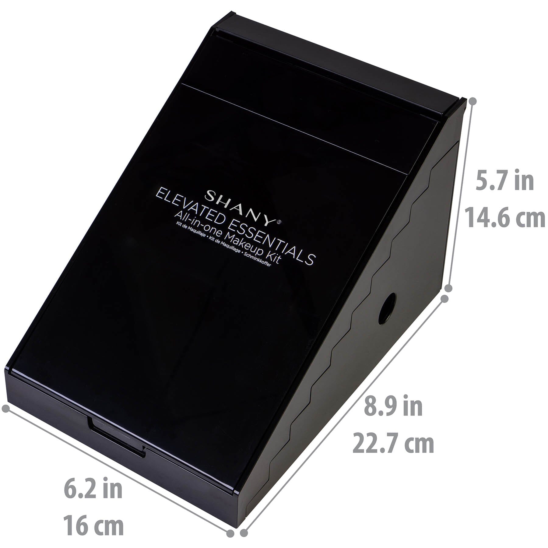 Open view of SHANY Ultimate All-in-One Makeup Kit showcasing products