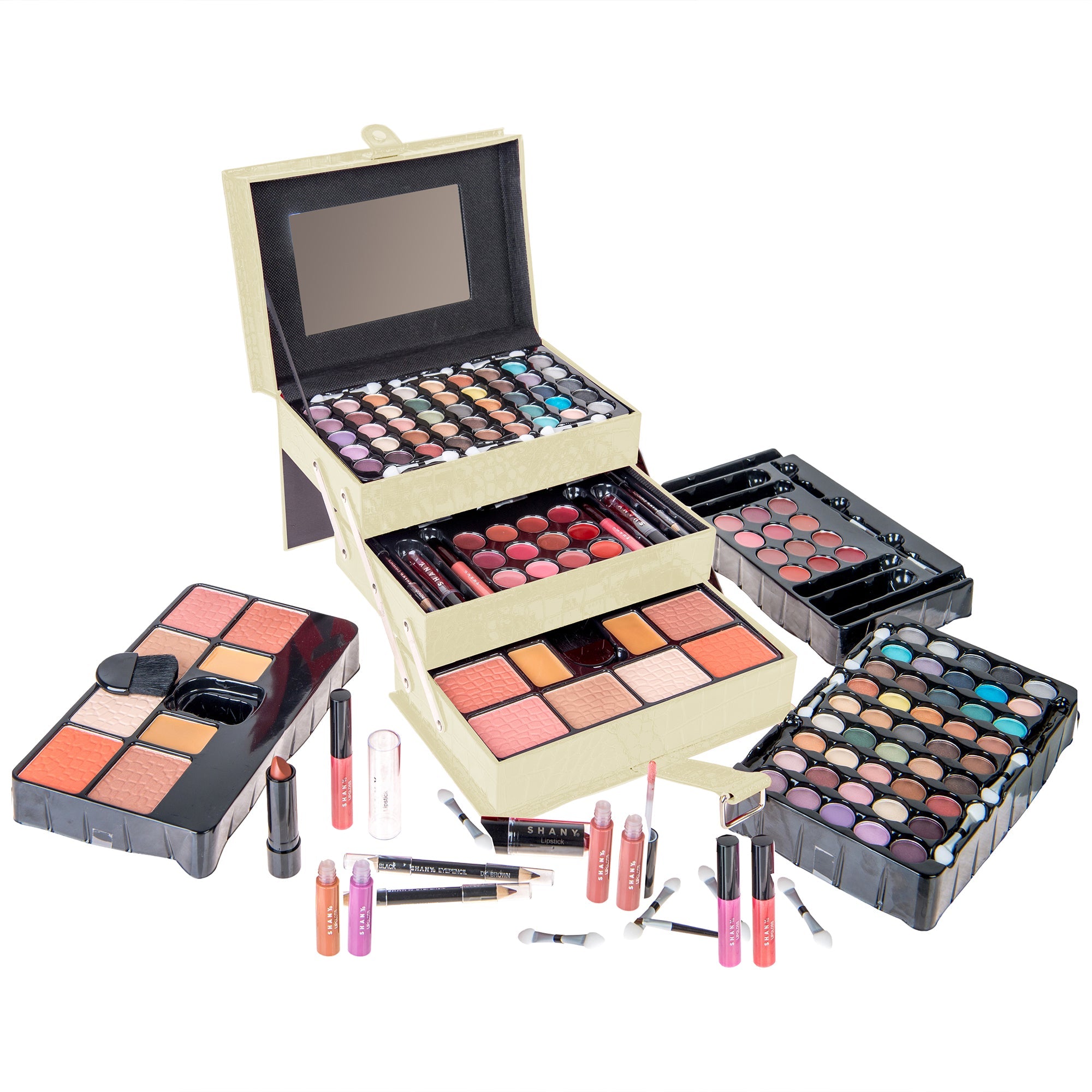 Lifestyle shot of Ultimate Professional Makeup Kit by SHANY in use