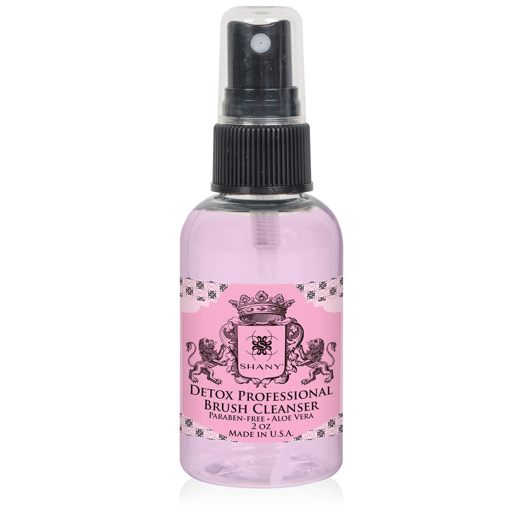 SHANY Premium Detox Makeup Brush Cleanser in a beauty setup