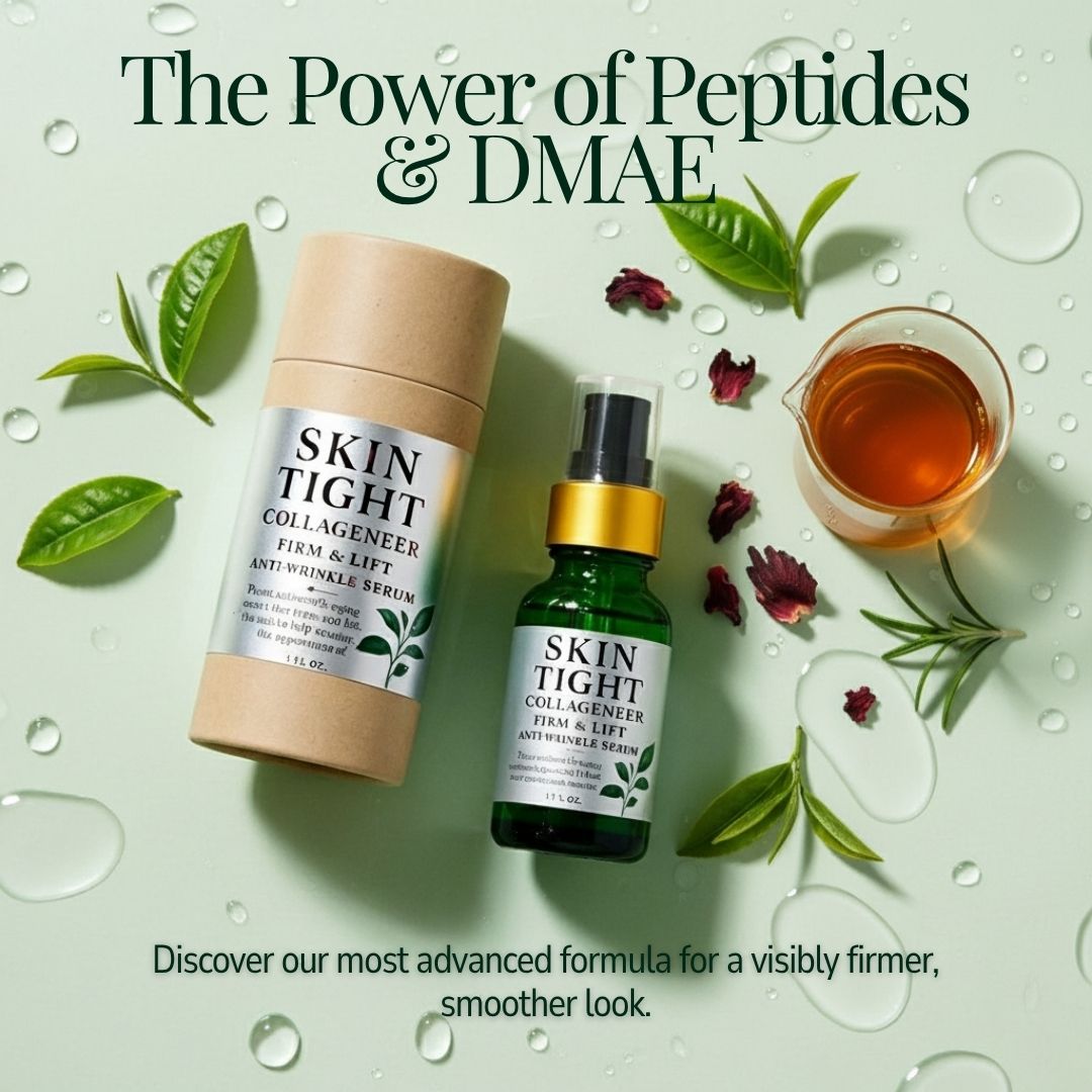 Application of Youthful Glow Revitalizing Firming Collageneer Serum on a model's face