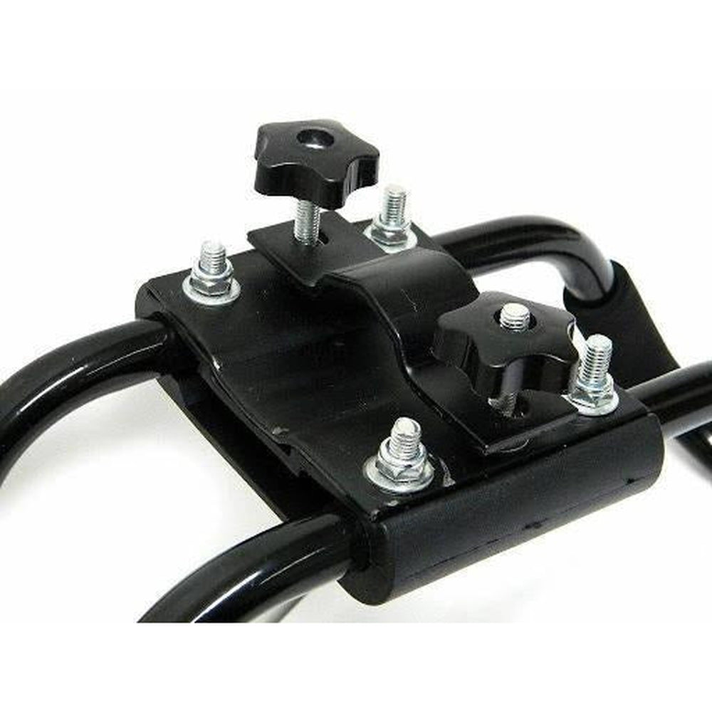 DORSAL J-Bar Kayak Rack Set holding a kayak securely during transport