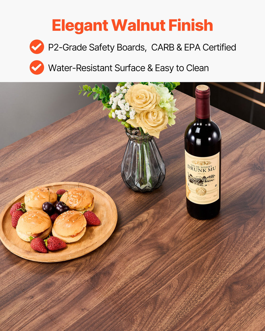 Comfortable seating arrangement with VEVOR Bar Stools