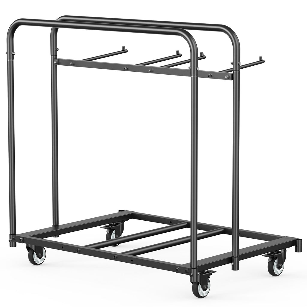VEVOR Folding Chair Rack in a hotel setting for event organization