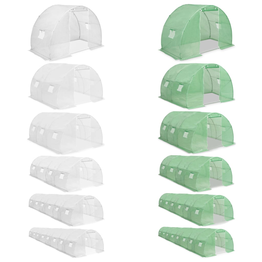 vidaXL Greenhouse Outdoor Greenhouse Grow House for Garden Patio Backyard